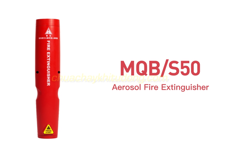 Bình chữa cháy sol khí JAD loại cầm tay MQB/S50